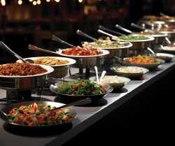   Buffet Setup and Serving