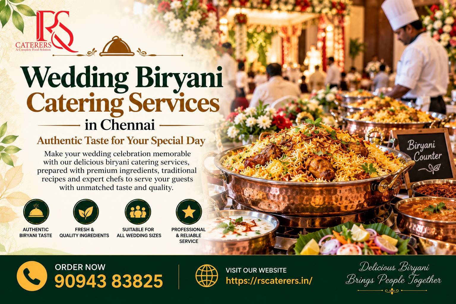 Wedding Biryani Catering Services in Chennai for Delicious Celebrations