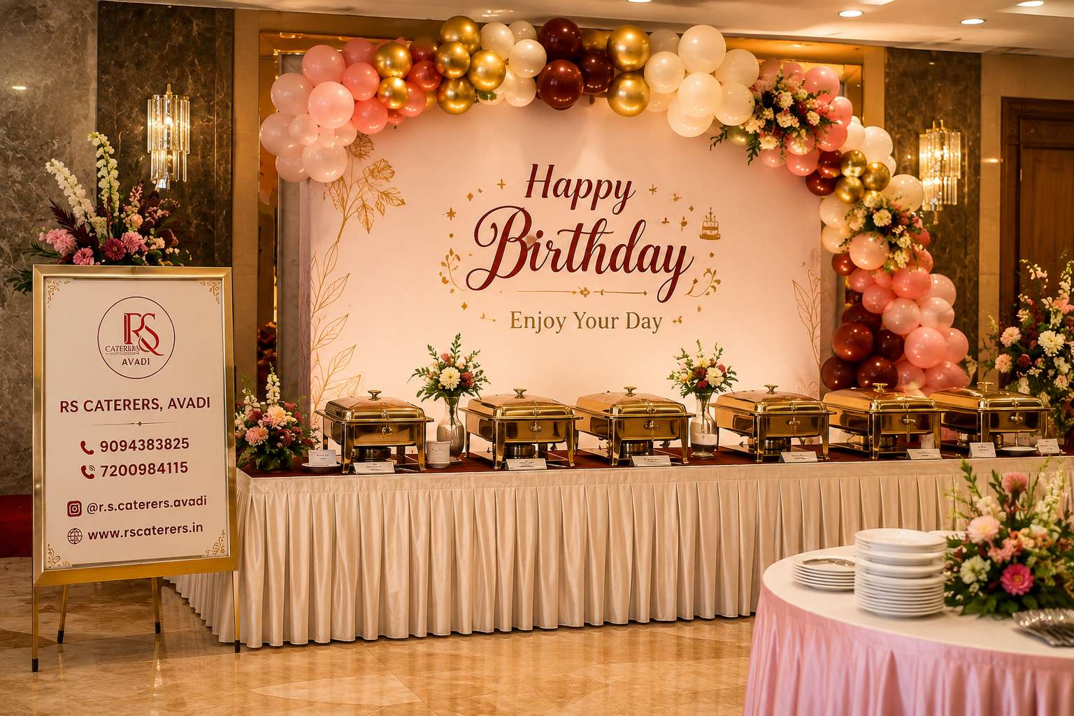 Premium Birthday Party Catering Services for Memorable Celebrations